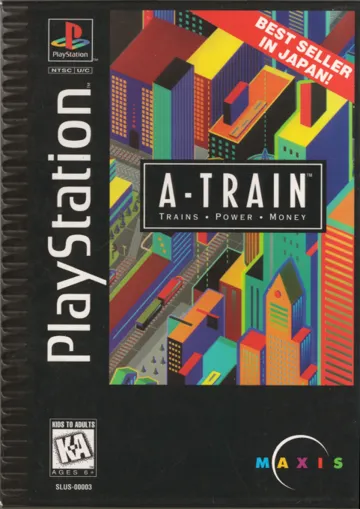 A-Train - Trains, Power, Money (US) box cover front